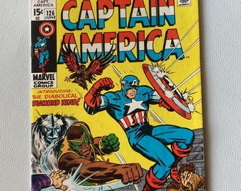 Captain America and The Falcon 3 (VF Condition, Marvel Comic Book