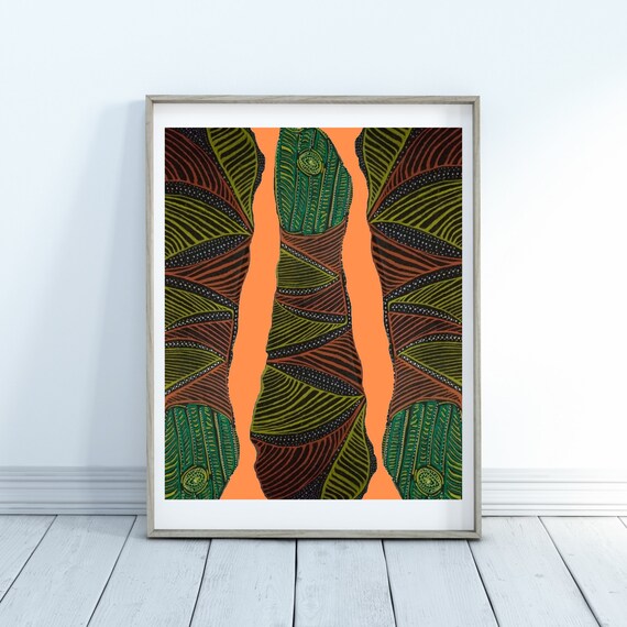 Tribal Printable Tribal Art Home Decor Wall Art Printable - Etsy