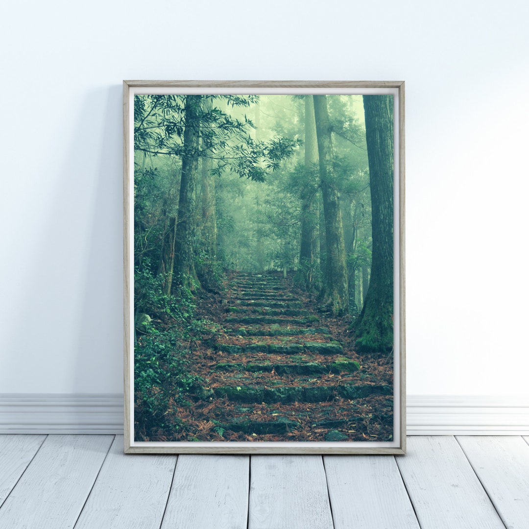 Woods Print, Woods Printable, Home Decor, Wall Art, Forest Print ...