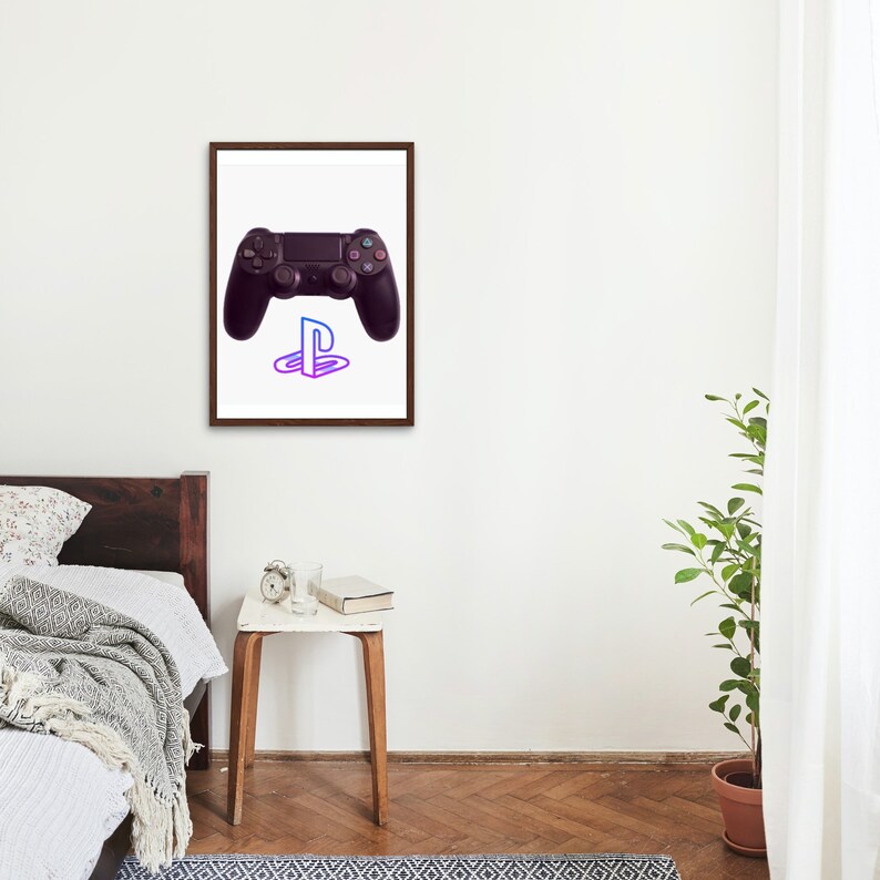 PlayStation Printable, PlayStation Controller Printable, PS2 Printable, Home Decor, Wall Art, Wall Art Printable, PlayStation Logo Printable image 9