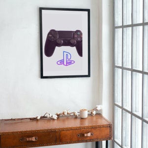 PlayStation Printable, PlayStation Controller Printable, PS2 Printable, Home Decor, Wall Art, Wall Art Printable, PlayStation Logo Printable image 5