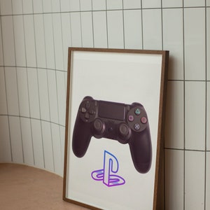 PlayStation Printable, PlayStation Controller Printable, PS2 Printable, Home Decor, Wall Art, Wall Art Printable, PlayStation Logo Printable image 8