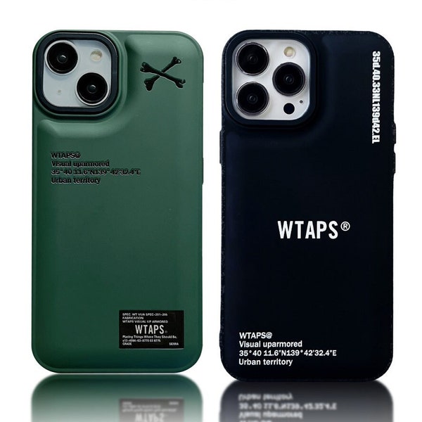 Urban Territory Bone telefoonhoesje | Japan merk WTAPS - iPhone 13, 14, 15 Pro Max - Tokyo Buffer Cover Coque