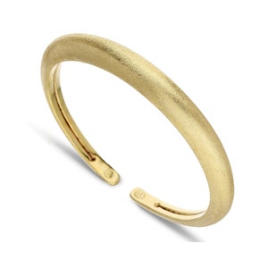 18K Gold Rigid Bracelet, 18K Gold Bracelet for Woman, Rigid women&#39;s bracelet in 18K gold - Gift For Her - Made in Italy!