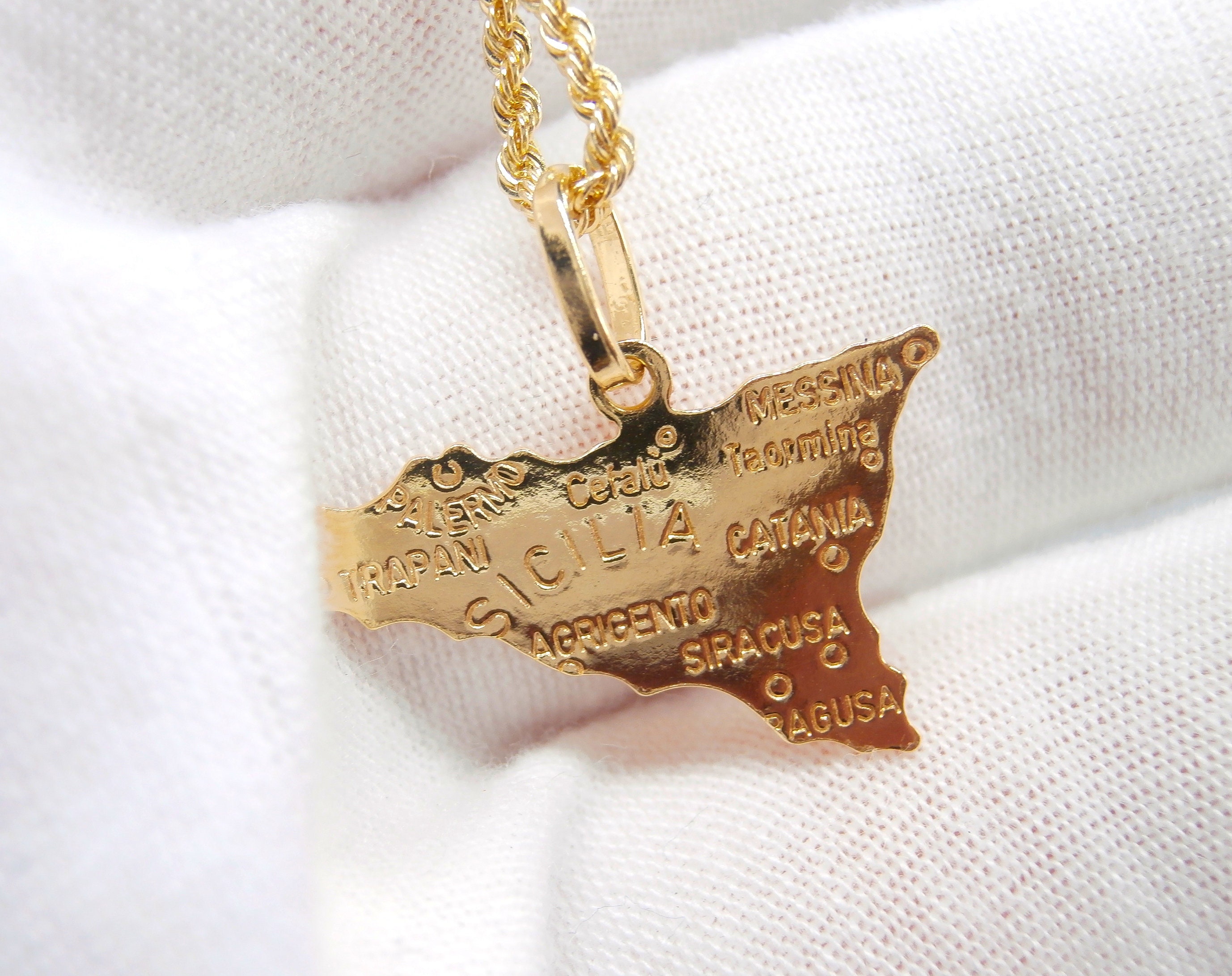 FAVS Halskette - Gelbgold/goldfarben
