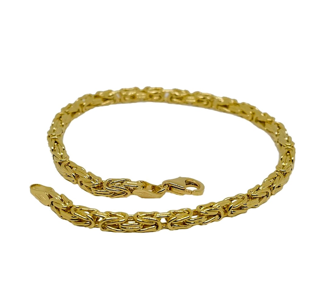 18K Gold Men Bracelet Men
