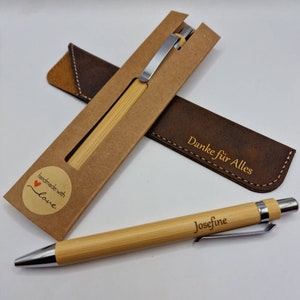 Ballpoint Pen Personalized Bamboo Pen Engraved Personalized Gift New Color