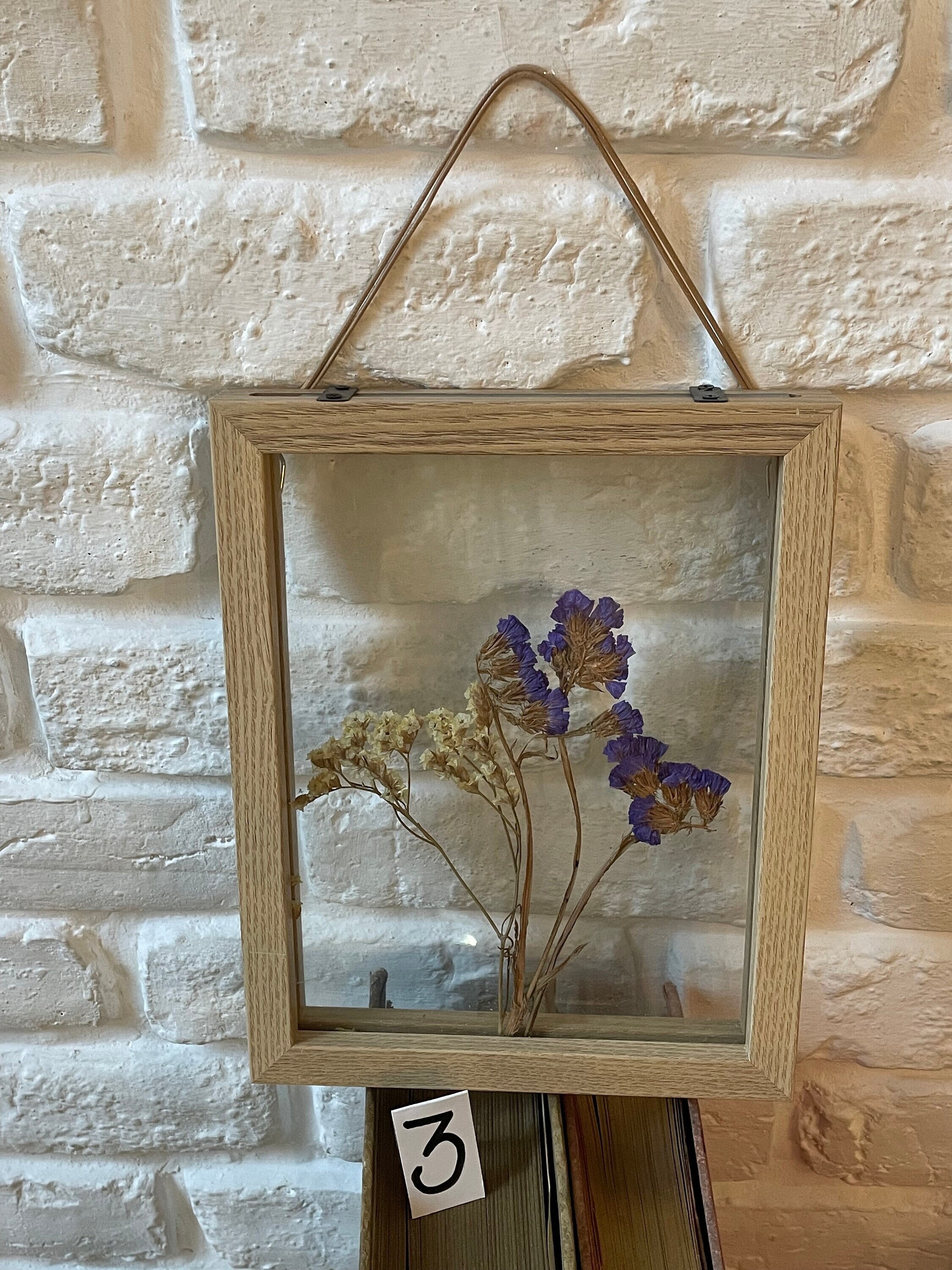 Cadre de Fleurs Séchés