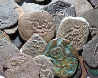 Spanish Pirate Coin|Authentic Spanish Pirate era coins 16th-17th century AD| Authentic Pirate era coin|Pirate artifact|History Gift