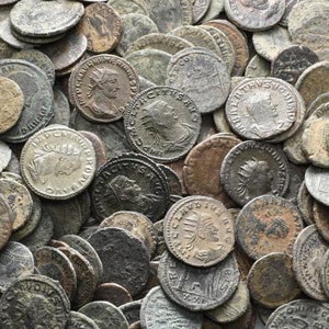 Ancient Roman Coin Bronze|Quality|Roman Empire artifact|Authentic Roman coin|Roman greek art|1600+ years old|Constantine