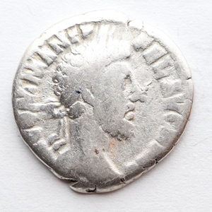 Emperor Commodus 177-192AD Silver coin Denarius|Authentic Roman coin|Ancient artifact|History gift.