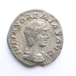 JULIA SOEMIAS 218-222 AD Denarius|Authentic Roman coin|Ancient artifact|History Gift