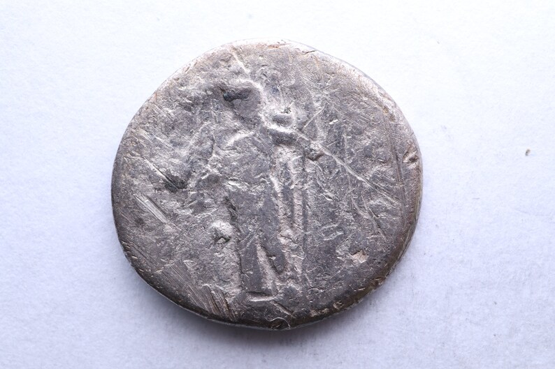 Emperor Domitian 81-96AD Silver coin Authentic Roman coinAncient artifactHistory Gift image 2