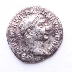Emperor Trajan 98-117AD Silver coin Denarius |Authentic Roman coin|Ancient artifact|History Gift