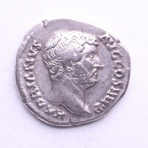 Emperor Hadrian 117-138AD Silver coin Moneta Denarius |Authentic Roman coin|Ancient artifact|History Gift