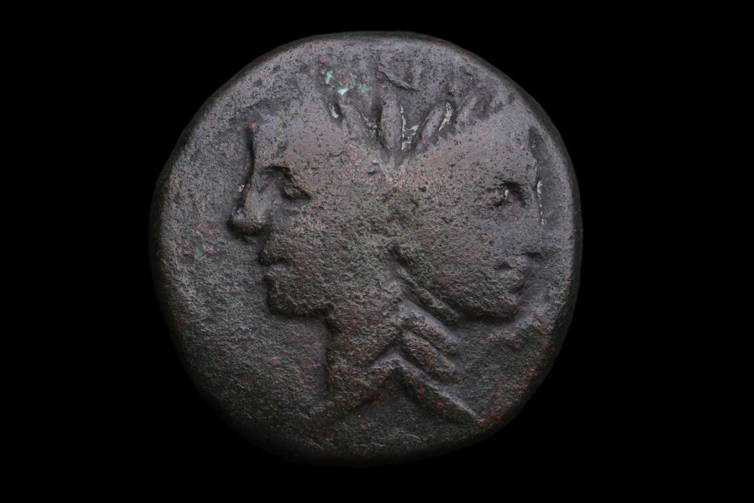 TKC101 ホノリウス帝のマヨリナ青銅貨 TKC101 ホノリウス帝のマヨリナ