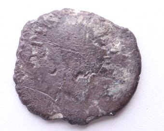 Julius Caesar Silver Denarius: Authentic Roman Coin, 44 BC