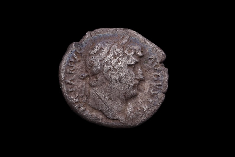 ハドリアヌス帝 117-138AD デナリウス銀貨 | 本物のローマコイン | 古代遺物 | 歴史ギフト 画像 1