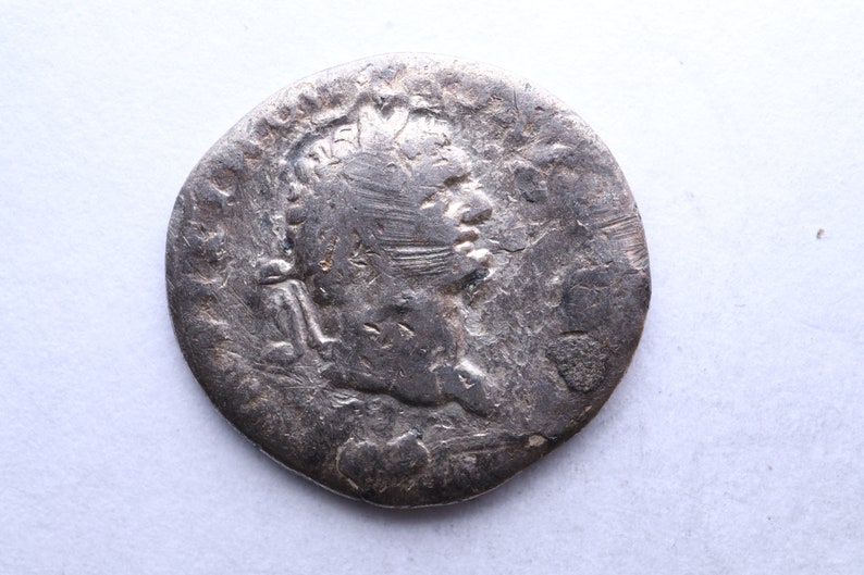 Emperor Domitian 81-96AD Silver coin Authentic Roman coinAncient artifactHistory Gift image 1