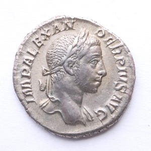 Emperor Severus Alexander 222- 235AD Providentia| Perfect condition| Authentic Roman coin| very RARE! MINT CONDITION|1800 years old!
