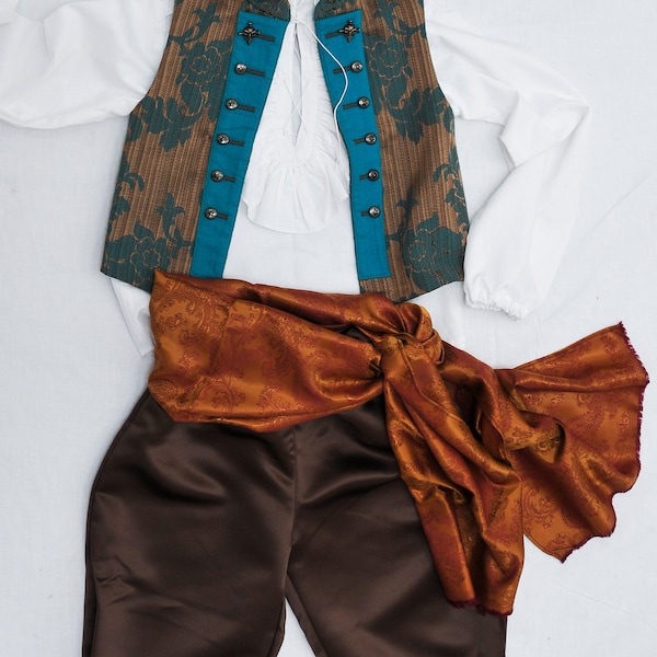 Pirate Bandana, Headscarf, Sash, Adventurer Belt, Prince Costume Accessory