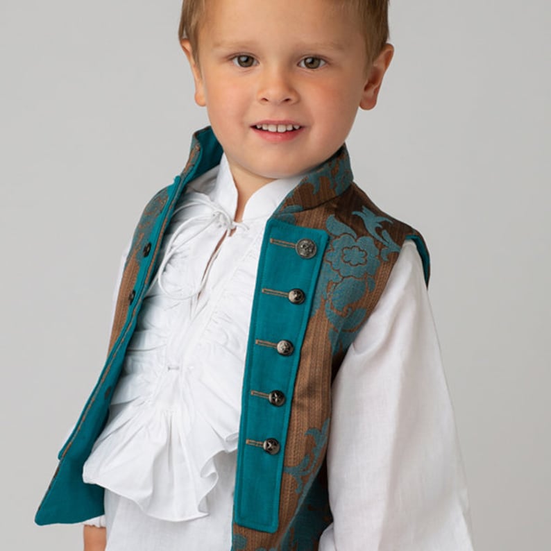 Costume d'Halloween, Carneval ou Anniversaire de Pirate pour enfant VESTES SEULEMENT image 2