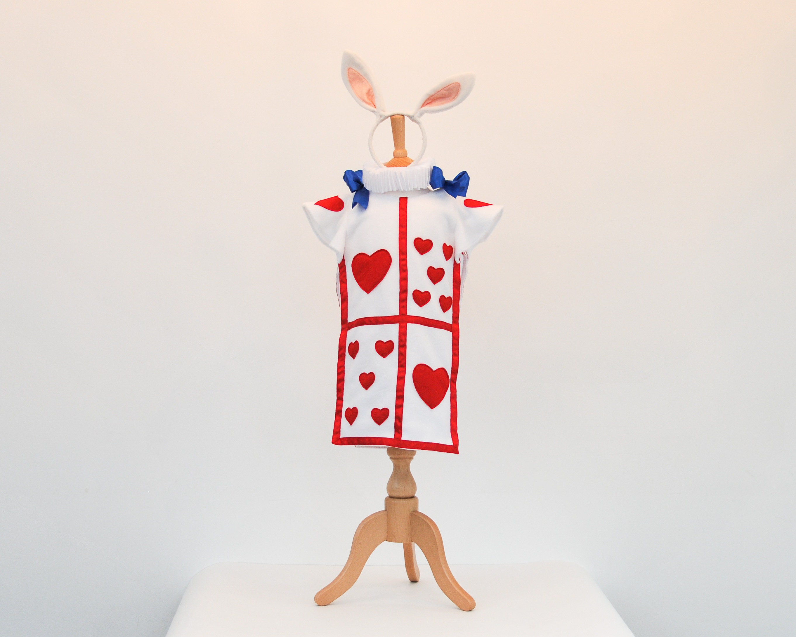 White Rabbit Alice in Wonderland Kids Costume for Tea Party and ...