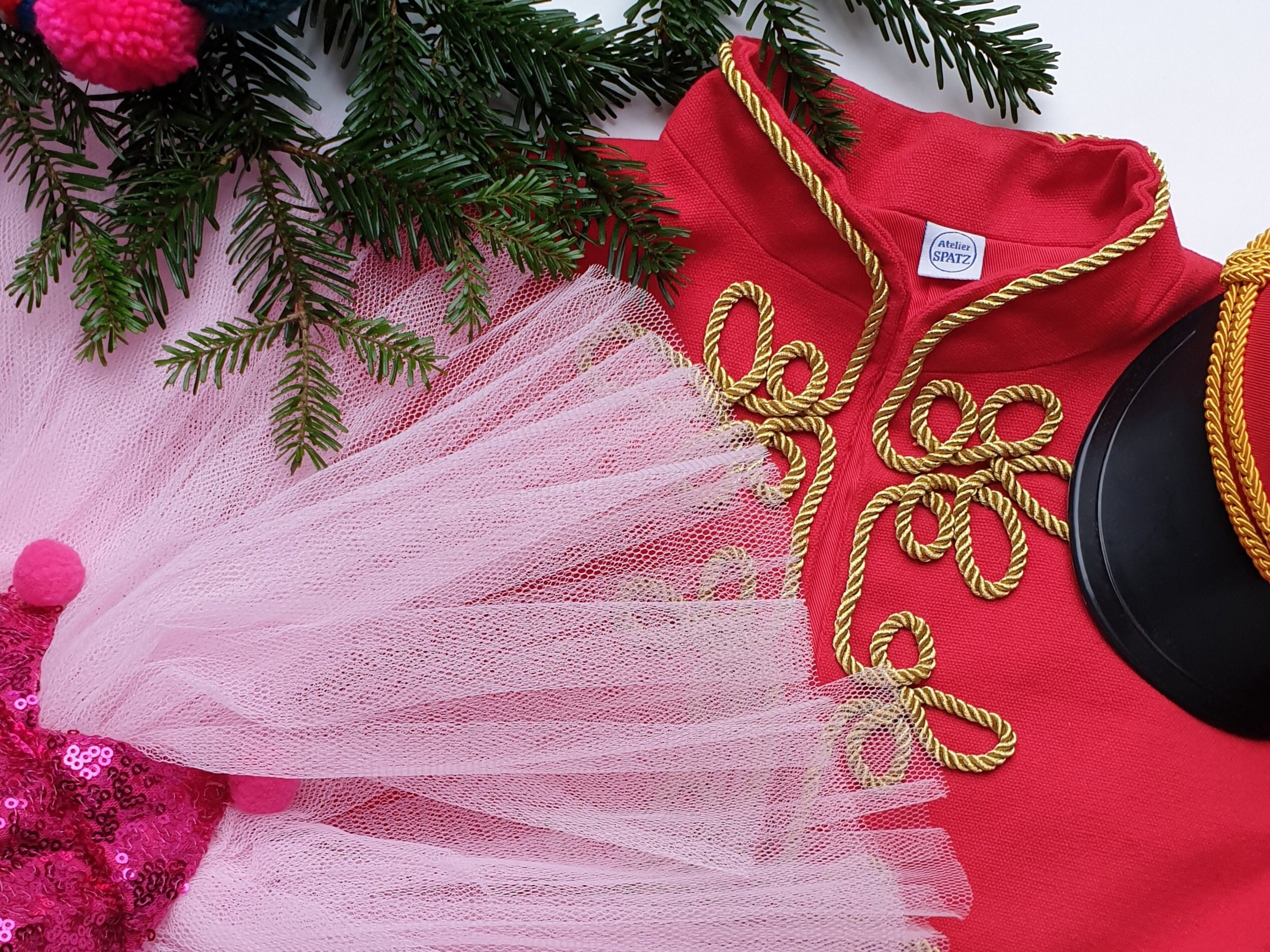 Nutcracker Sequin Christmas Corduroy Jacket