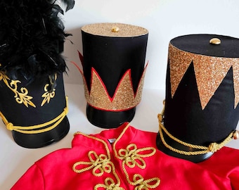 Tall Nutcracker Hat for Christmas