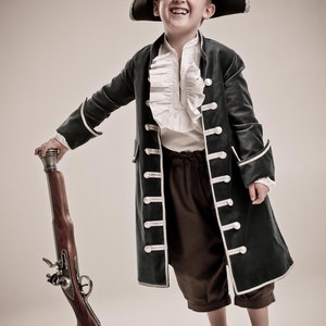 Captain Hook Velvet Pirate Coat image 9