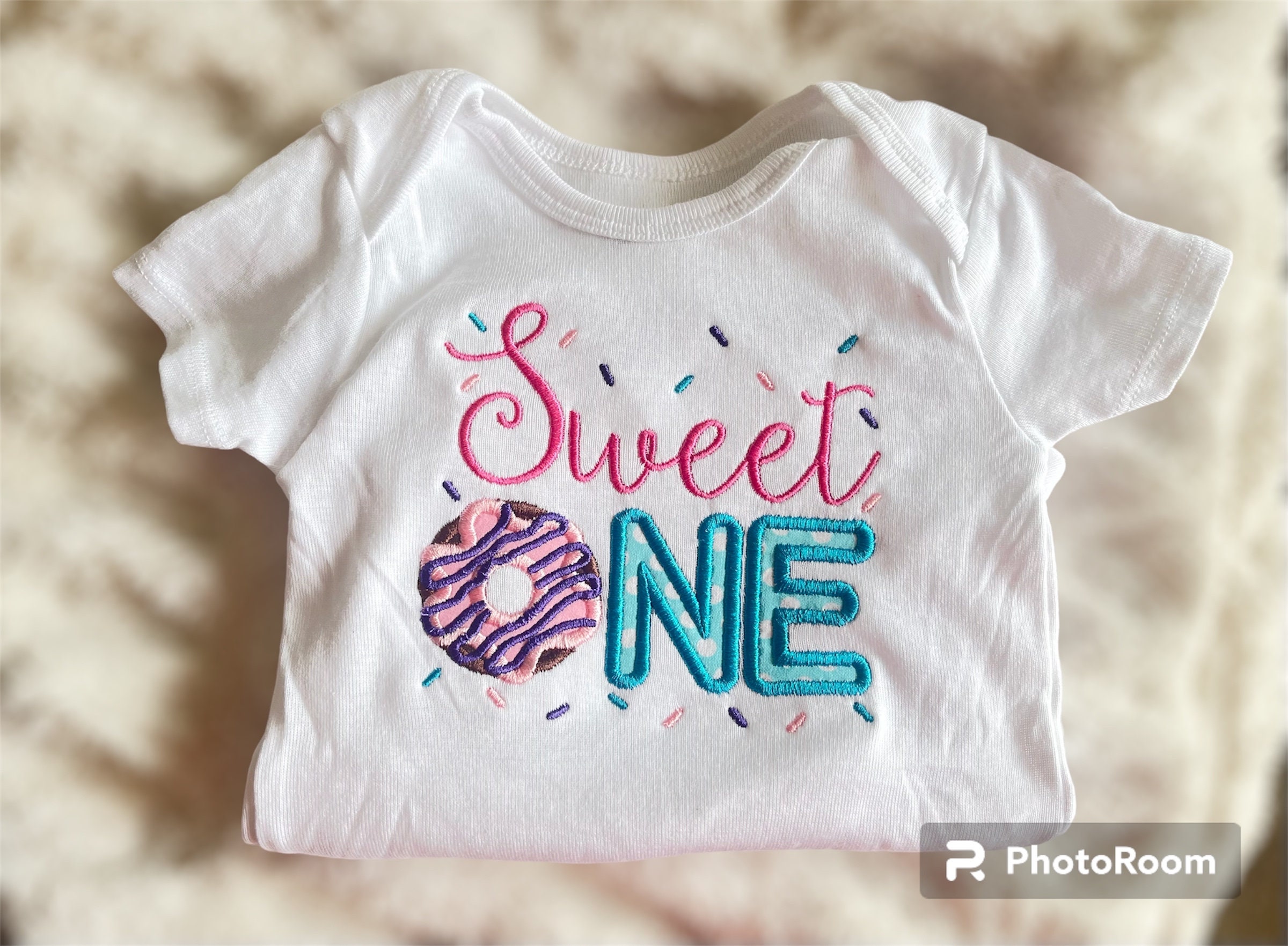 1st Birthday Shirt Girl Cursive One First Birthday Outfit