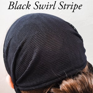 Black Headcoverings Veils Scarf Lightweight