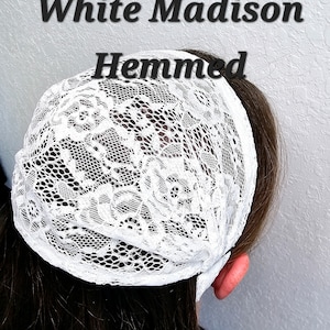 Lightweight White Headcoverings Christian Veils