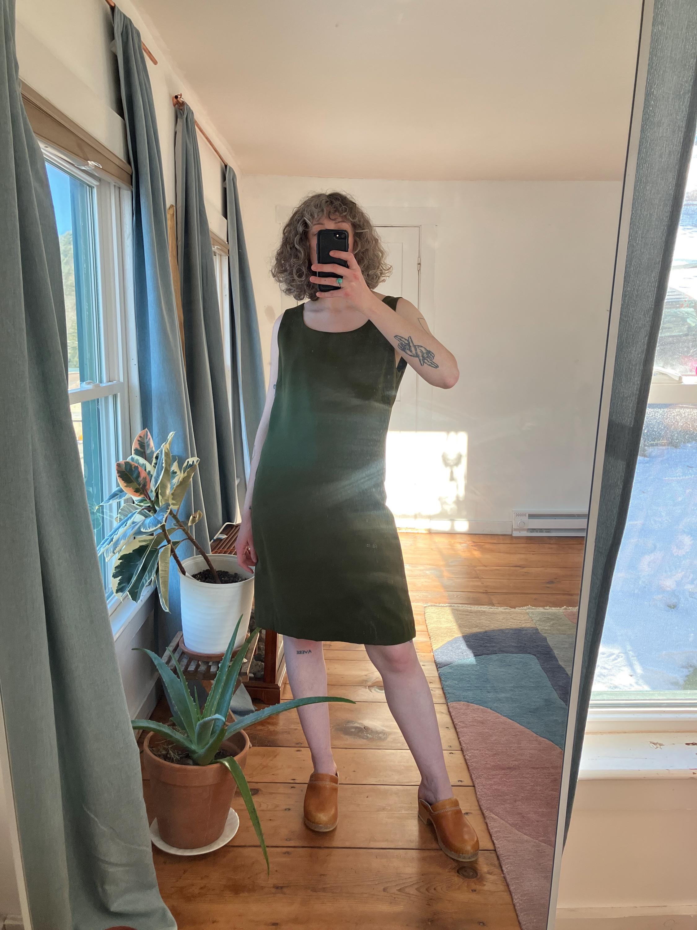 Green Shift Dress - Etsy Green Shift Dress - Etsy