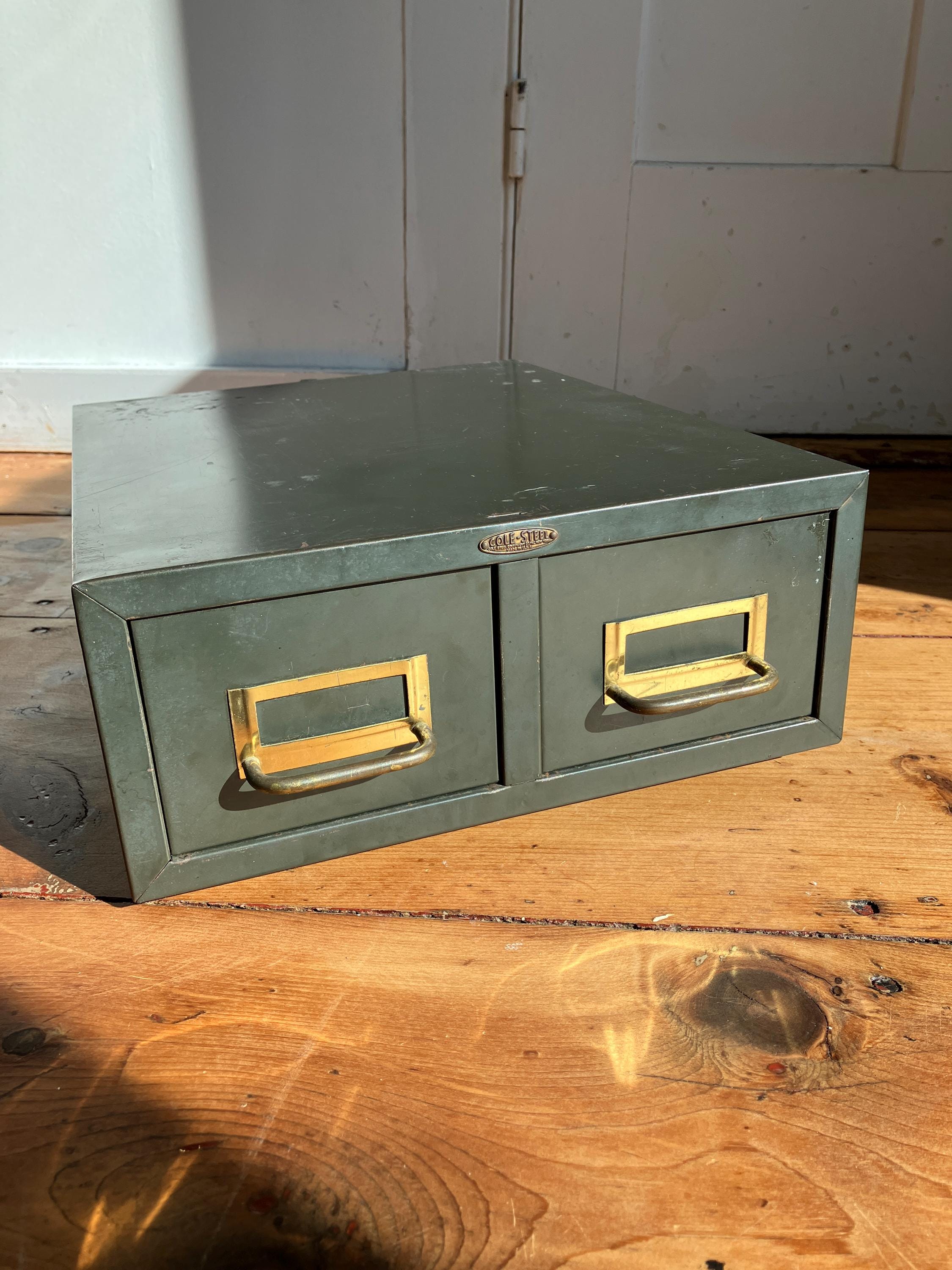 Cole and Steel Metal Cabinet - Etsy
