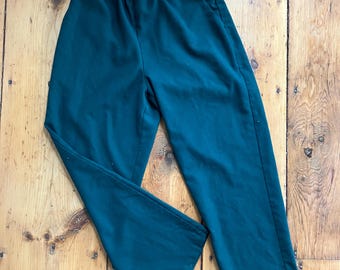 vintage Briggs green women's pull-on trousers sz 10P