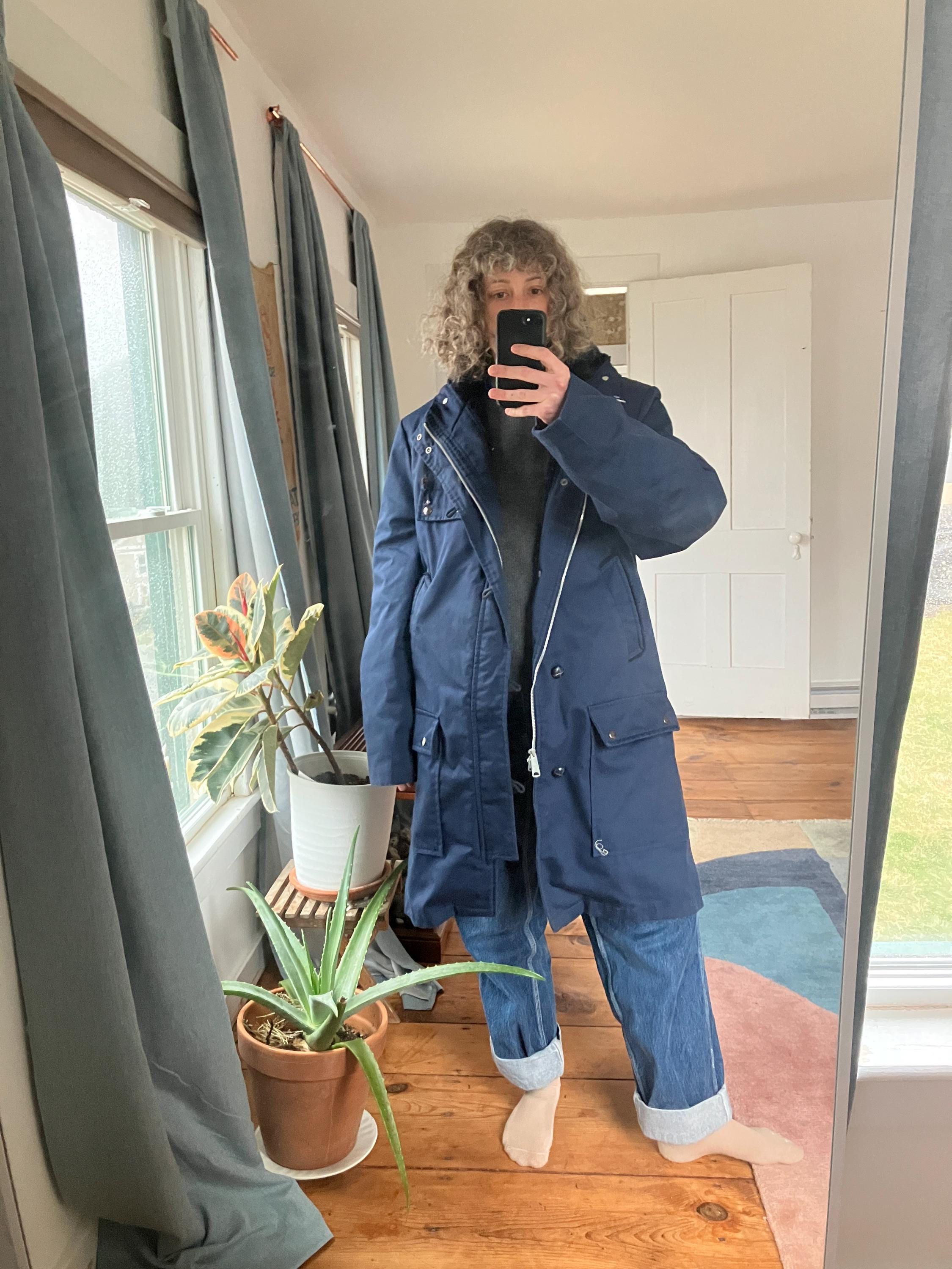Vintage 70s/80s Men's Navy Sears Puffer/parka Size 44XT - Etsy