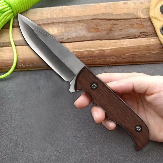 Custom Handle Fixed Blade Knife Etsy