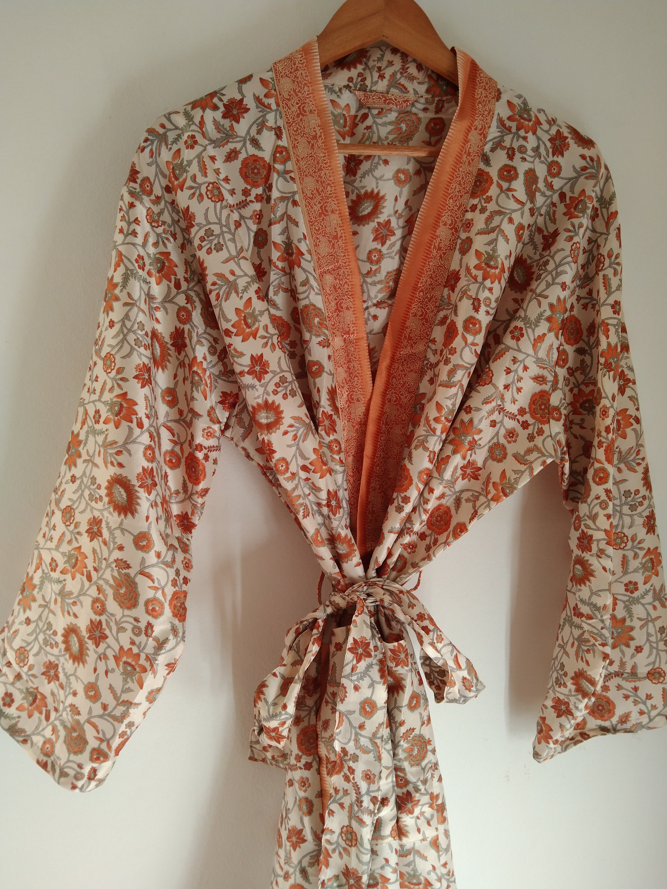 Repurpose Robe Sustainable Fashion,slow Bath Robes,repurposed Robes,bath Robes,kimono ...