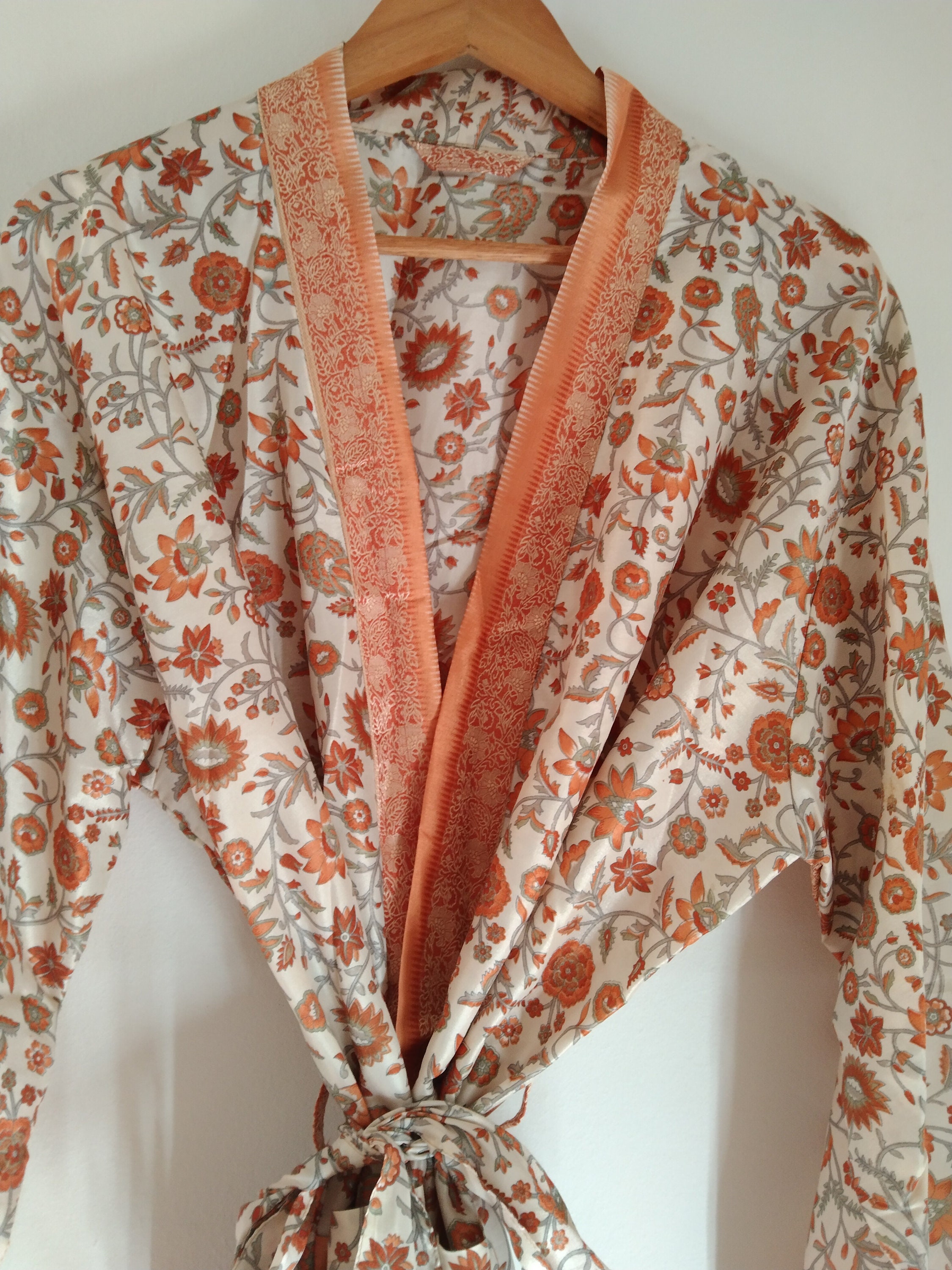 Repurpose Robe Sustainable Fashion,slow Bath Robes,repurposed Robes,bath Robes,kimono ...