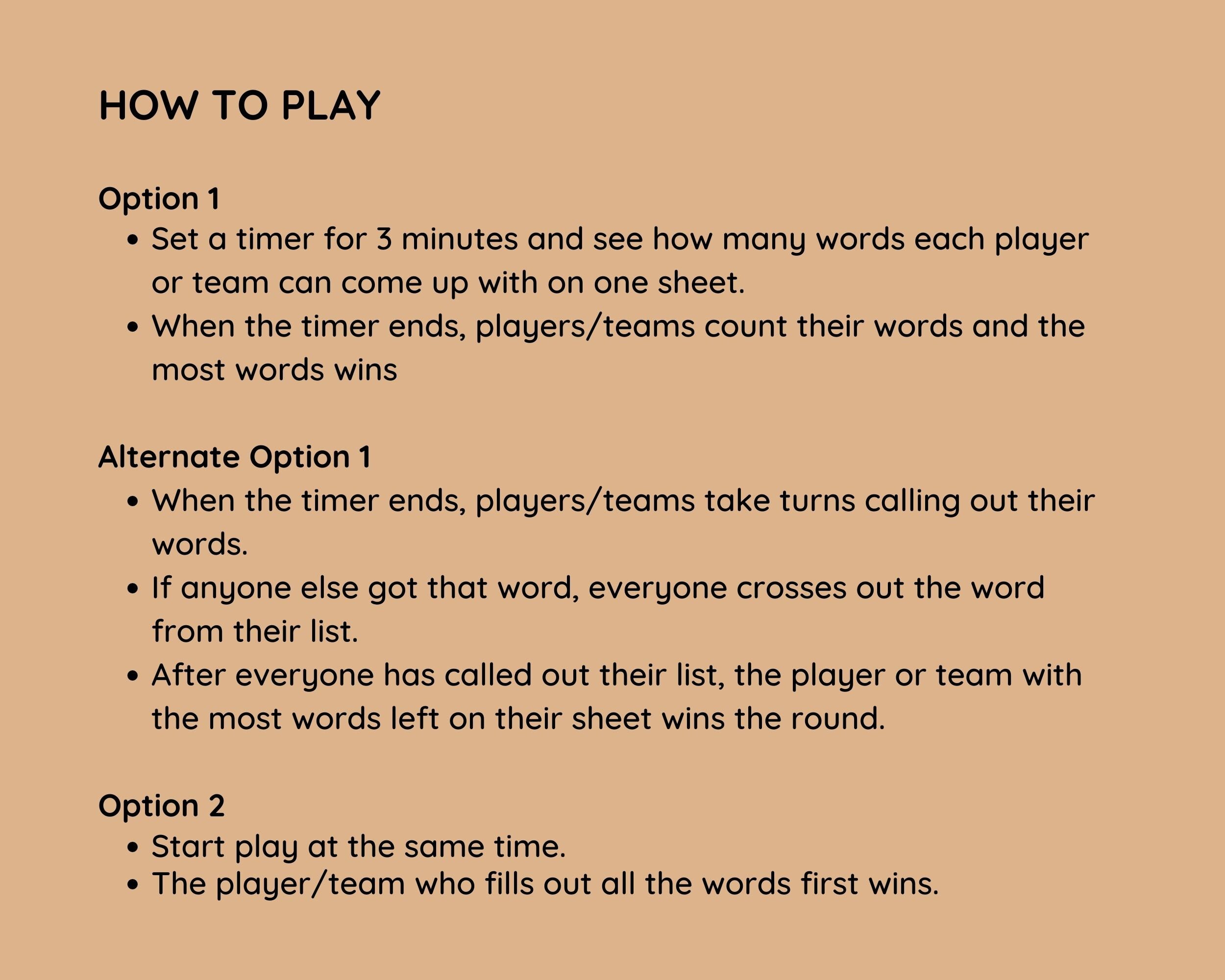 Fathers Day AZ Word Game Printable PDF in A4 and 8.5x11 Etsy