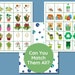 Earth Day Memory Game Printable PDF - Etsy