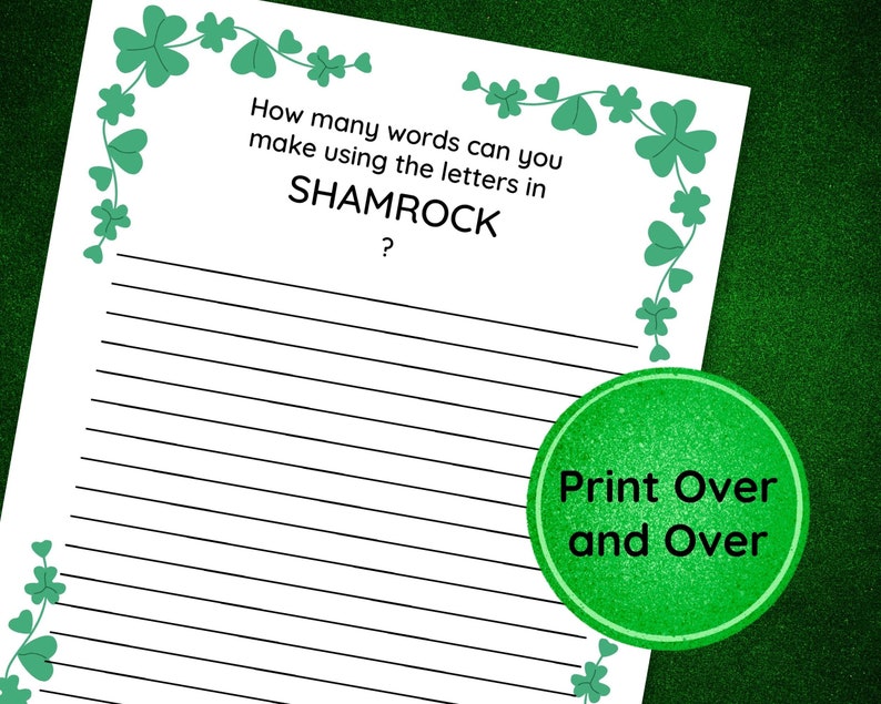 anagrams for patricks day