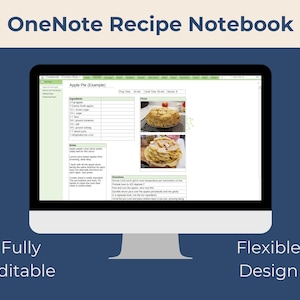 OneNote 私のレシピノートブック | Android、Apple、Windows で使用可能