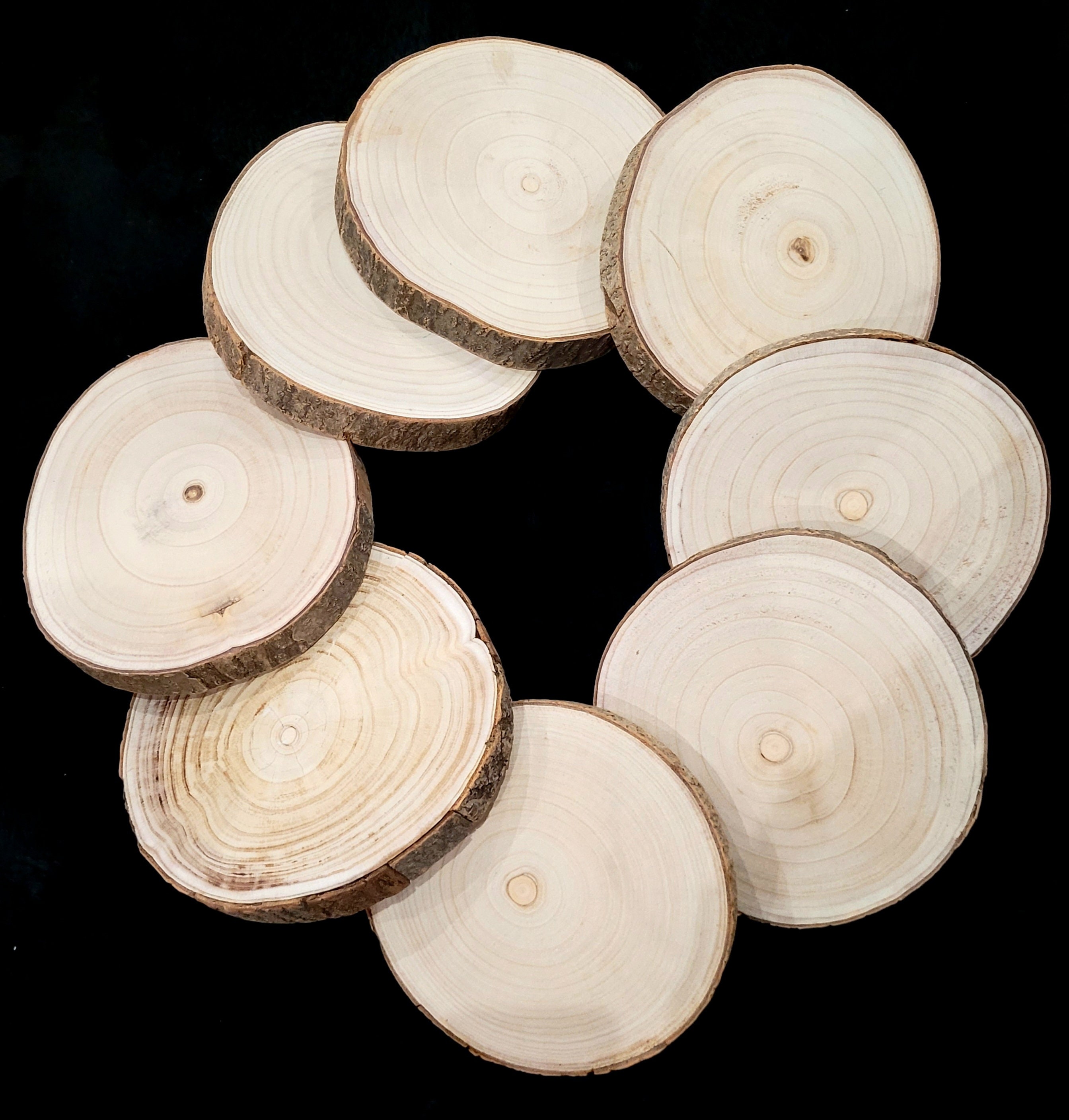 Dischi di legno rotondi -  Italia