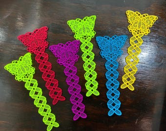 Butterfly Freestanding Lace Bookmark