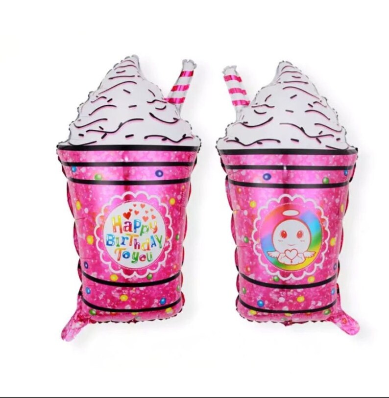 32 Inch Ice Cream Balloon Ice Cream Theme Party Decorations Smiling Popsicle Balloons Ice Cream