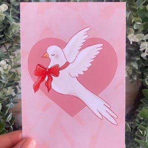 Love Dove Postcard