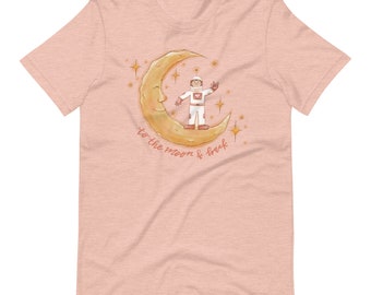 Love you to the Moon Astronaut t-shirt