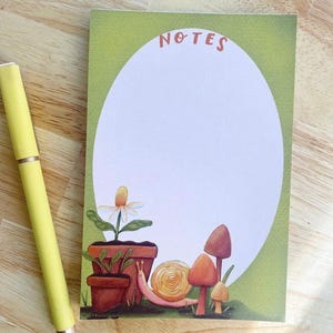 Garden Snail Notepad